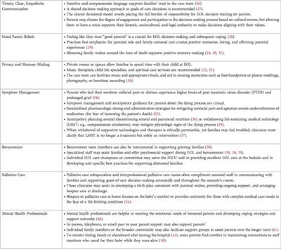 Perinatal palliative care in sub-Saharan Africa: recommendations for practice, future research, and guideline development